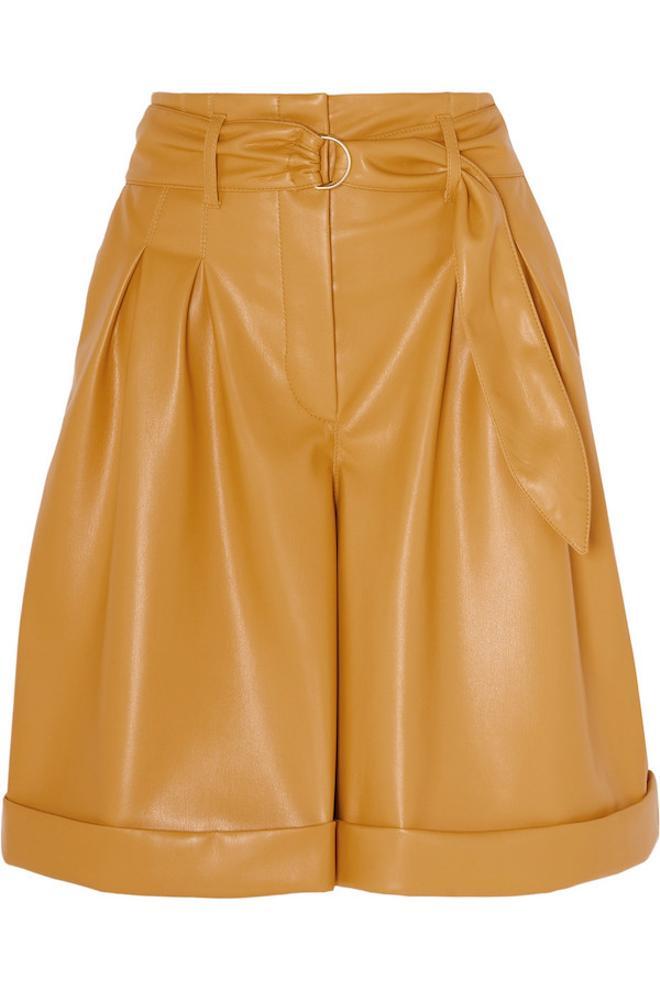 Los shorts Leather Chic