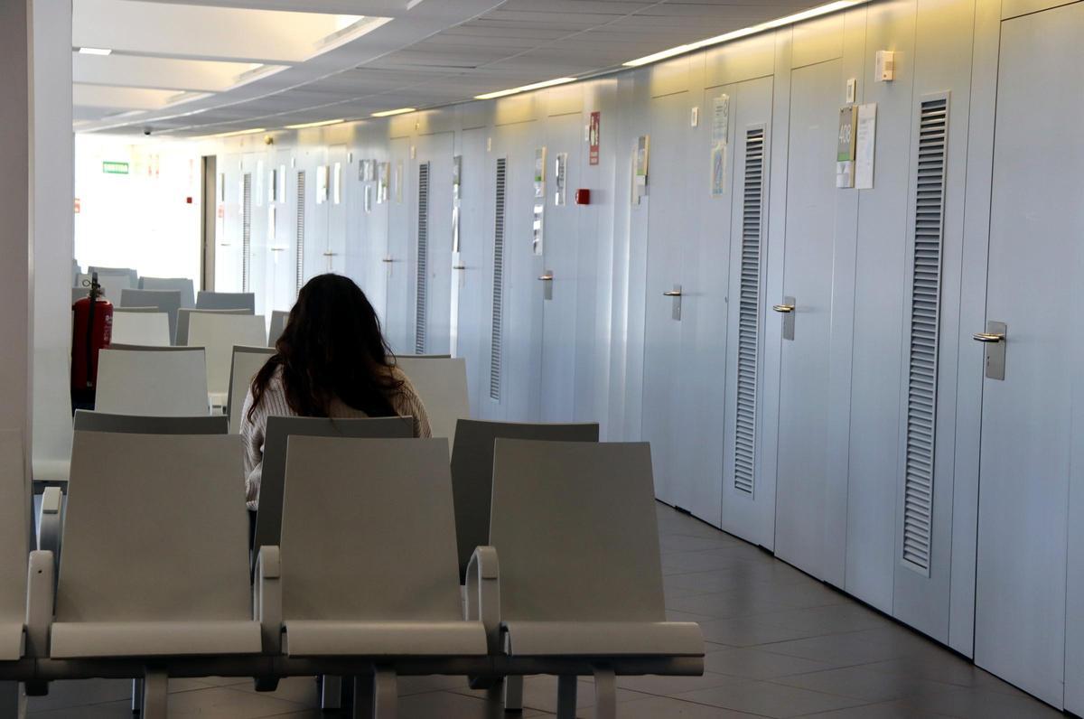 Una de les sales d'espera del CAP Bages