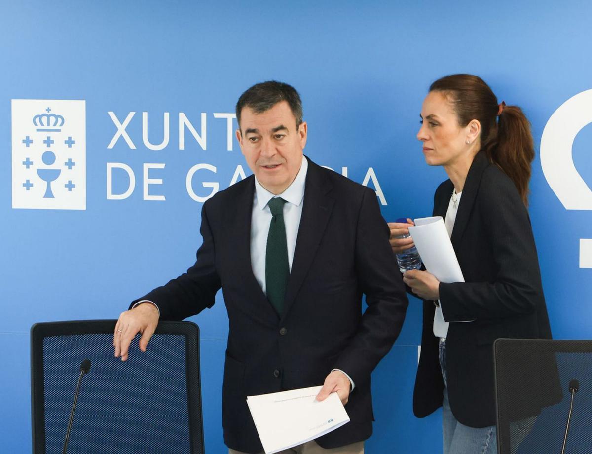 Román Rodríguez
y Judith Fernández. .
| Xoán Álvarez