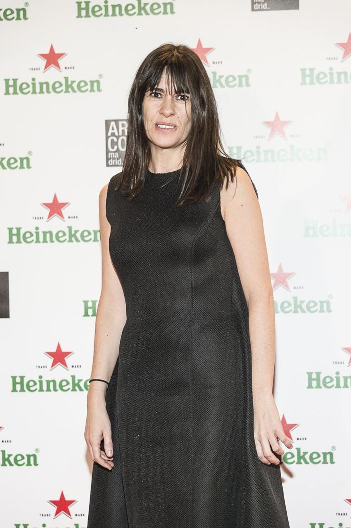 Amaya Arzuaga, en la fiesta de Heineken en ARCOmadrid 2015