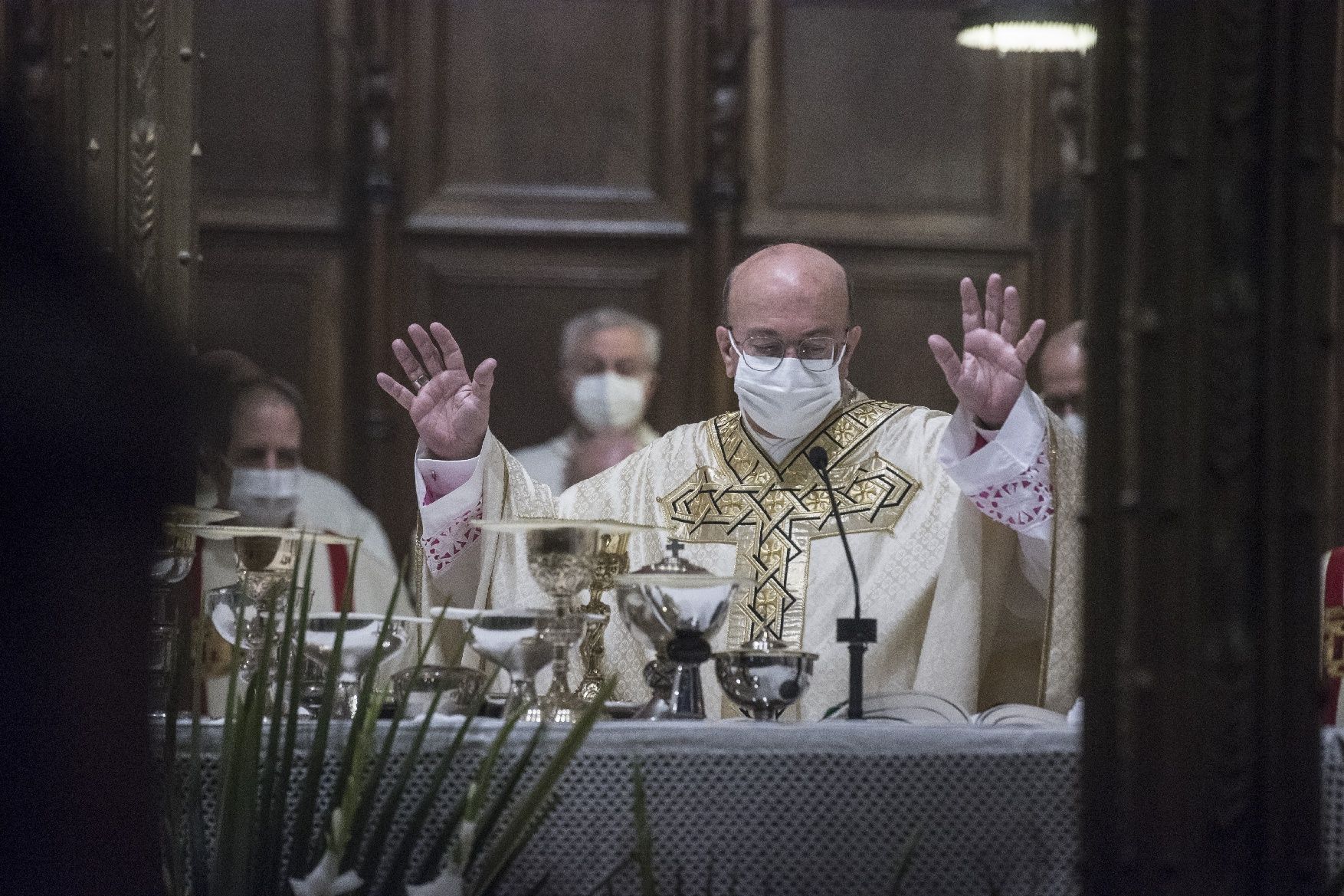 Acte de presa de posessió del nou Bisbe de Solsona, Francesc Conesa