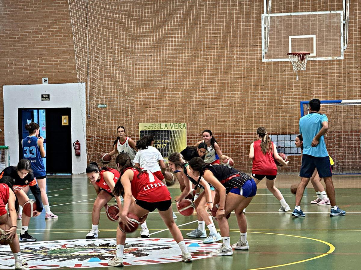 Imagen de uno de los primeros entrenamientos de esta edición.