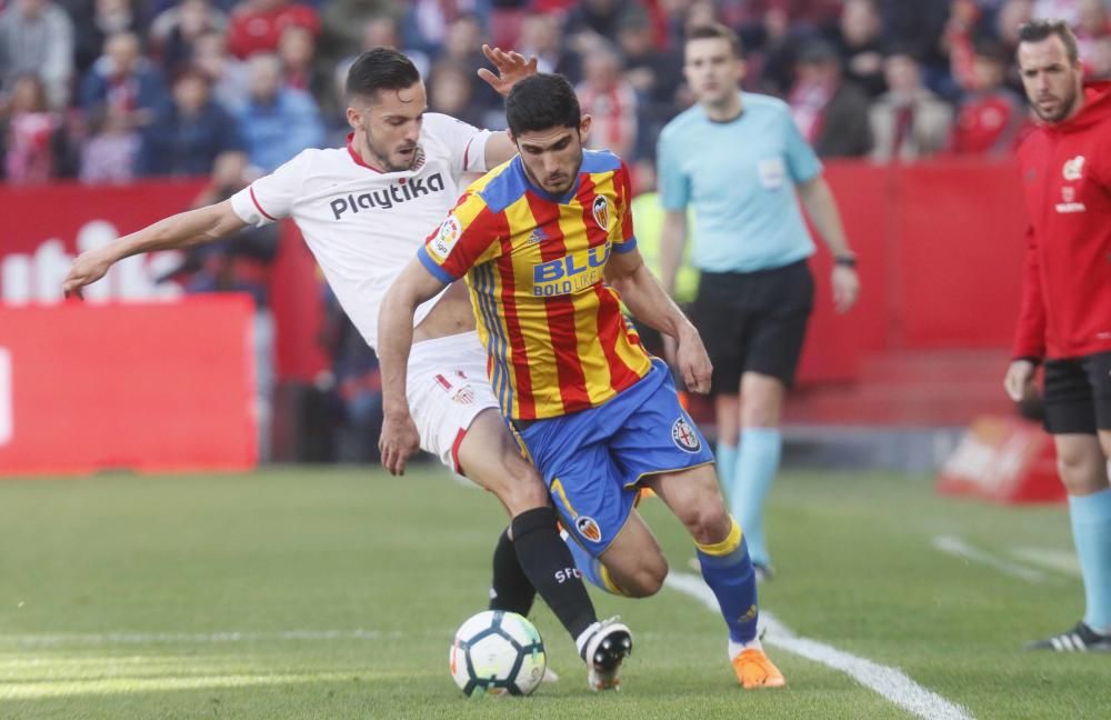 Sevilla - Valencia, en imágenes