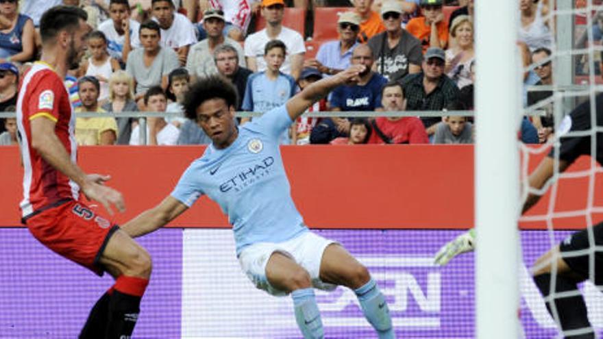 Imagen el partido Girona-Manchester City.