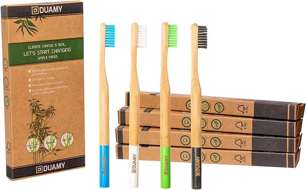 Black Friday: cepillos de dientes ecológicos (Precio: 8,99 euros)