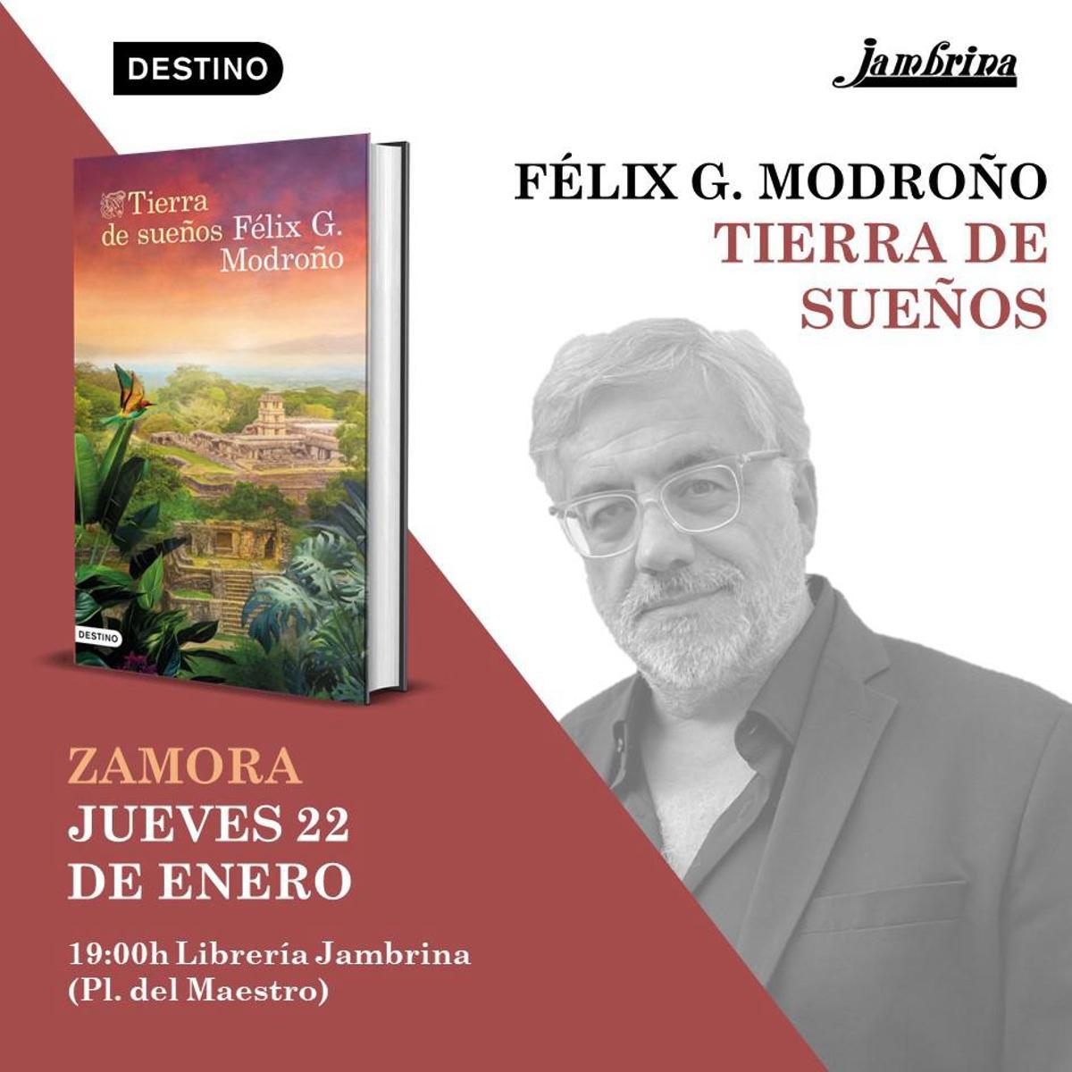 cartel de la presentación.