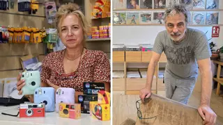 Una generación que mira hacia atrás: cámaras analógicas, ropa de segunda mano y vinilos triunfan entre los jóvenes