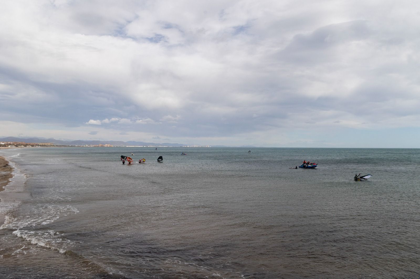 Temporal de viento en València