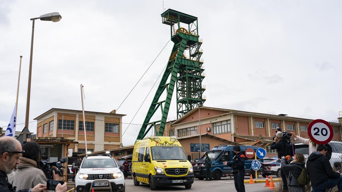 Accidente mortal en una mina de Súria