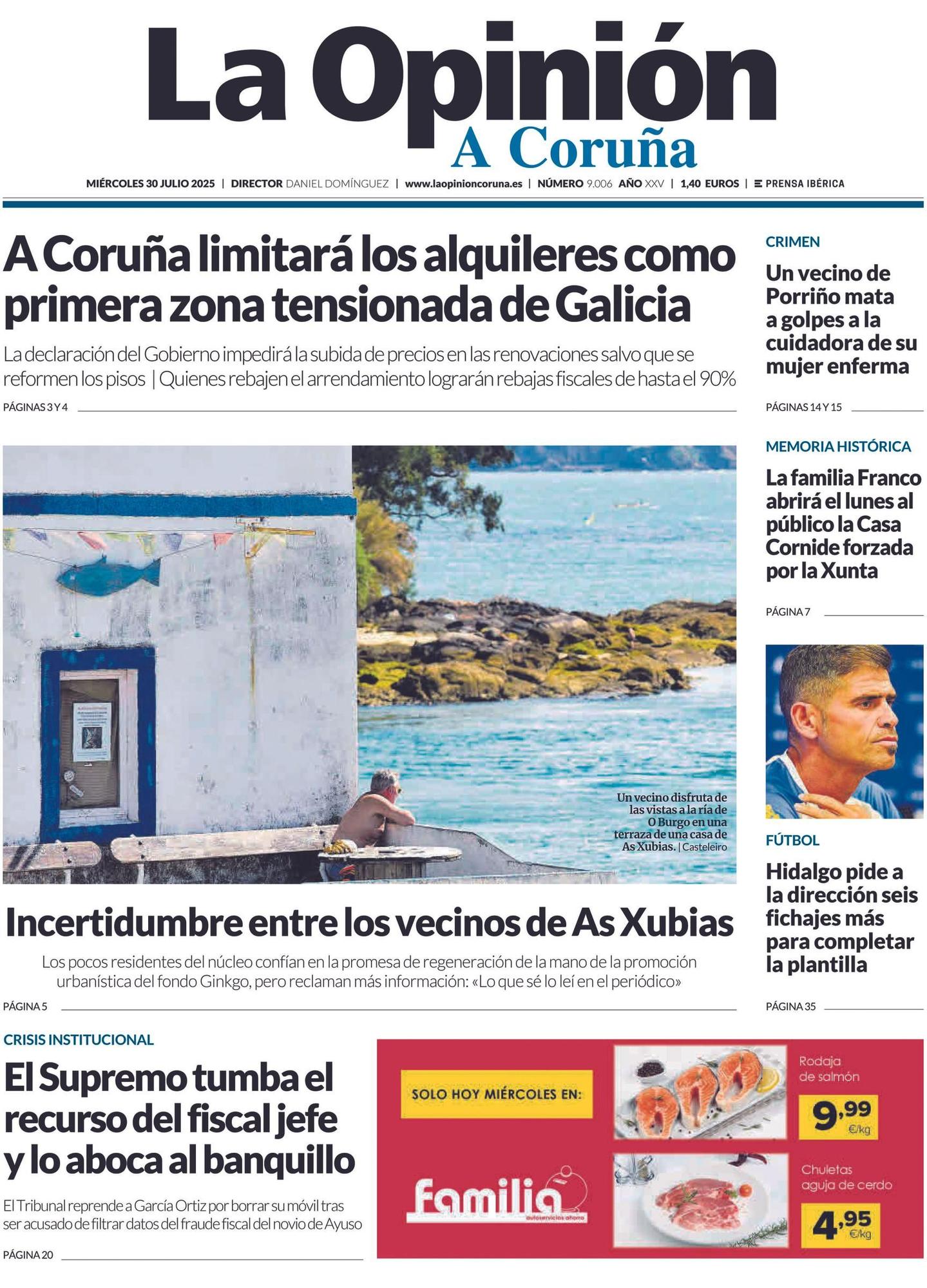 Las portadas destacadas de LA OPINIÓN en sus 25 años que puedes encontrar en la exposición de La Marina