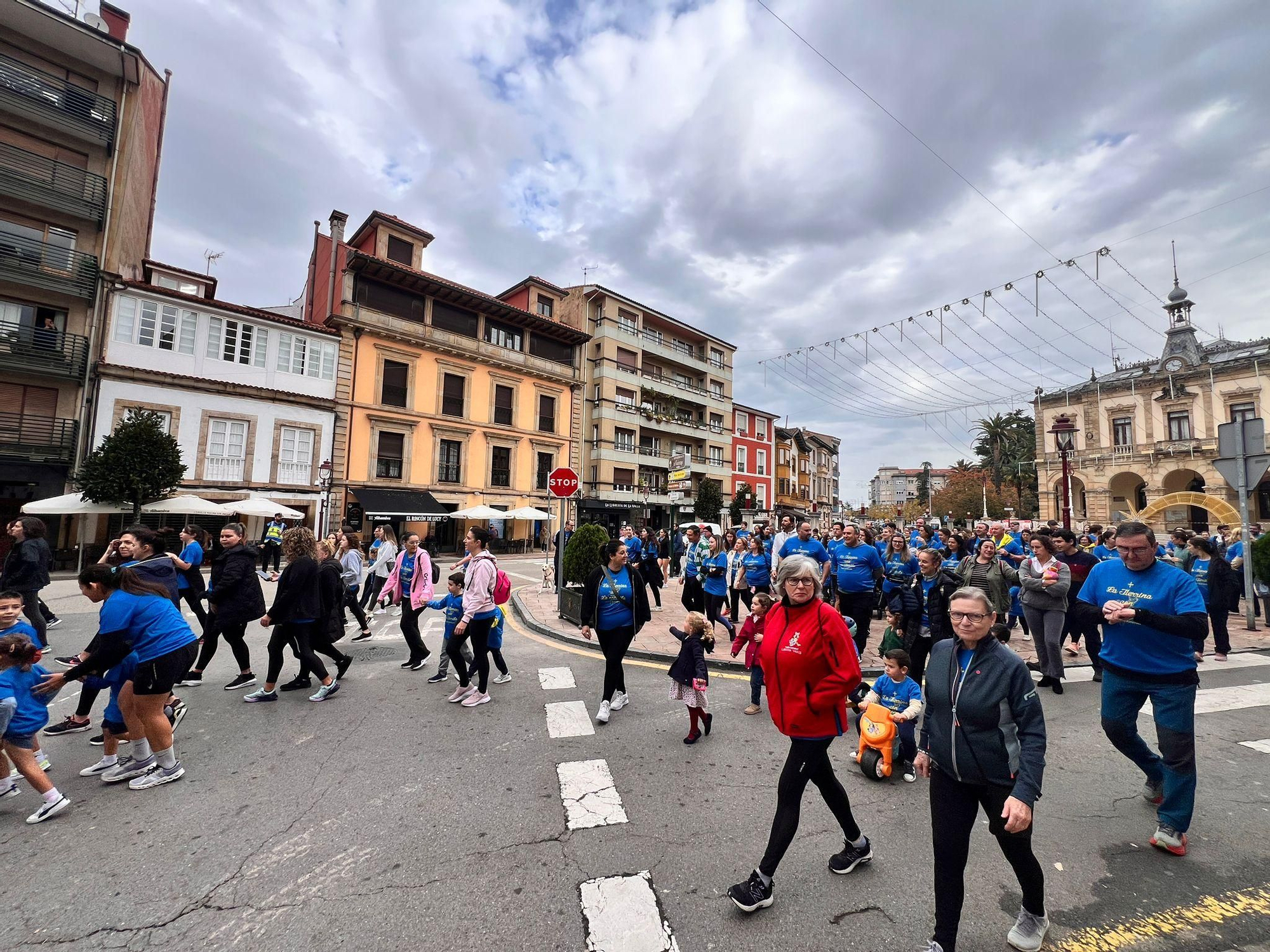 Así fue la marcha "La Tierrina con la Terreta" en Villaviciosa