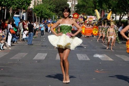 Moda: Los vestidos de flores del desfile "Murcia en Primavera"