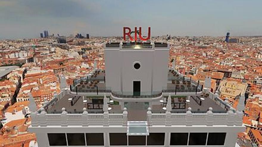 El hotel Riu Plaza España de Madrid se suma al metaverso