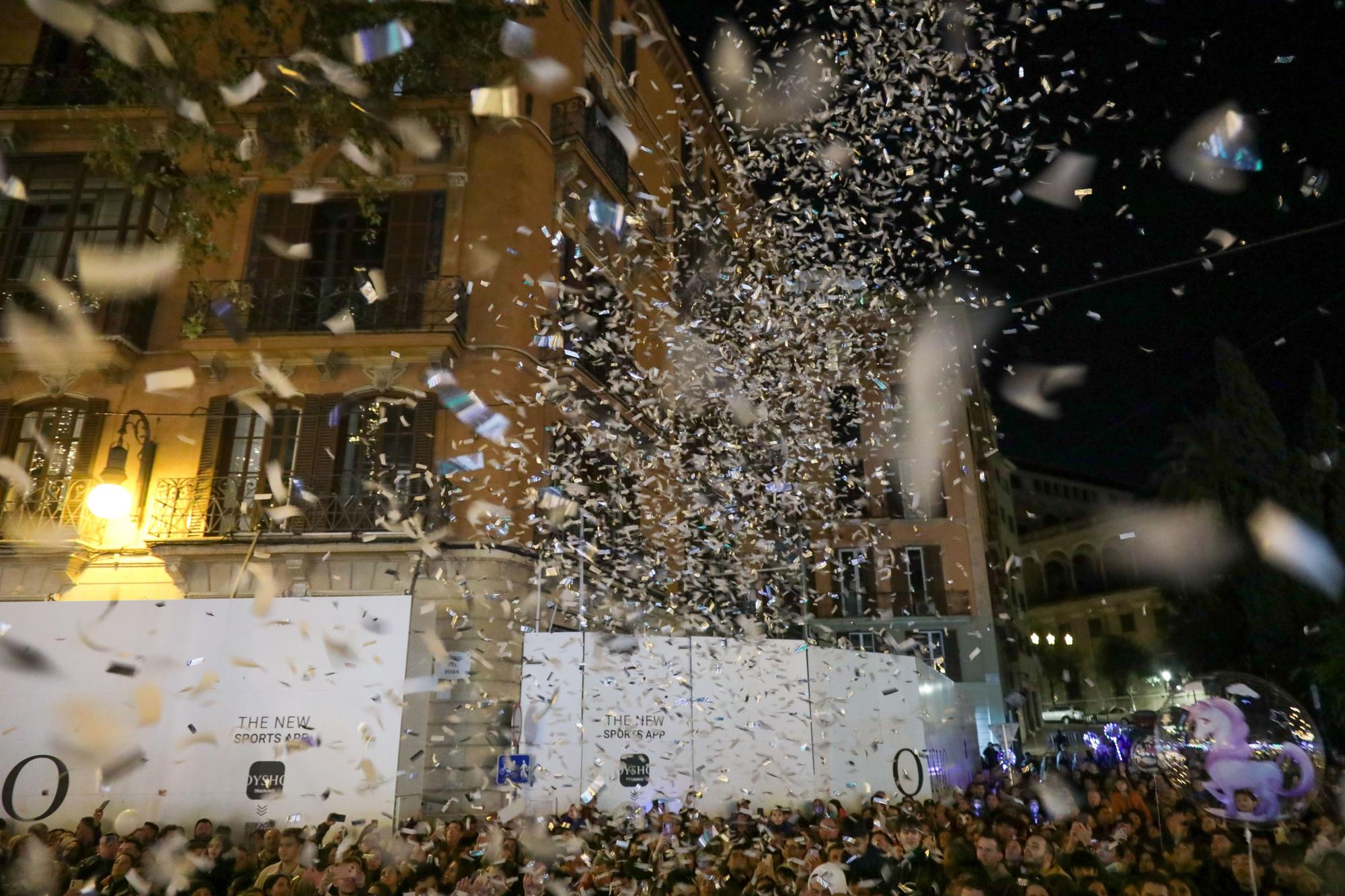 Las imágenes del encendido de las luces de Navidad en Palma