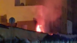Una mujer, grave, tras ser quemada en La Isleta