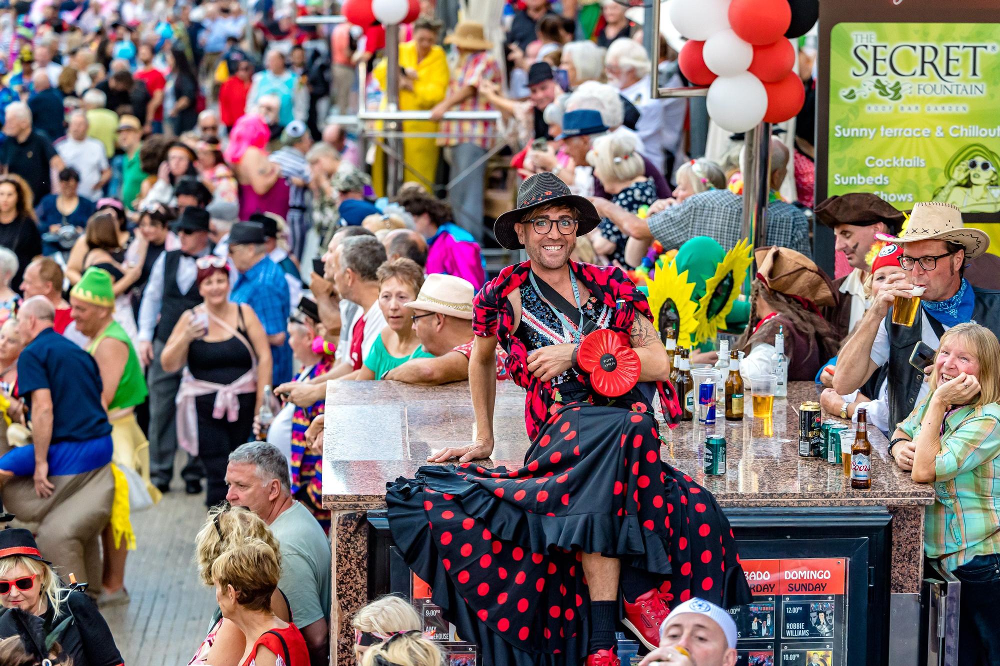 La "Fancy Dress" llena de disfraces Benidorm