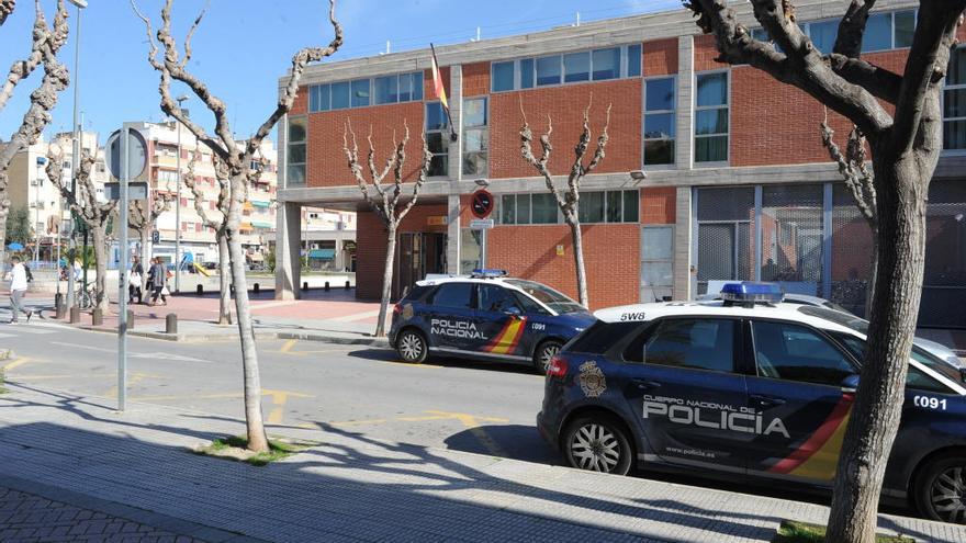 Fachada de la Comisaría de San Andrés, este martes.