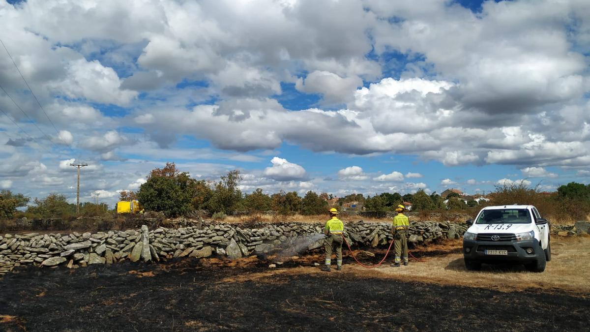 Incendio origiando en Formariz