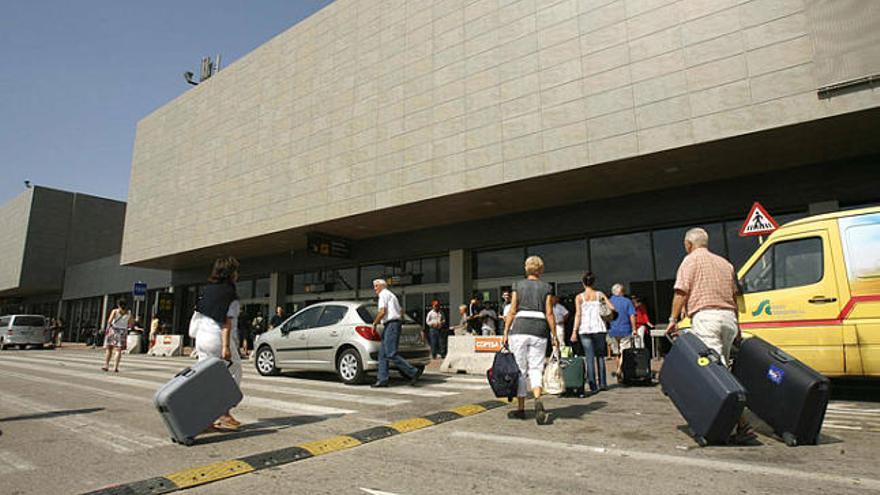 Una imatge de l&#039;aeroport de Girona.