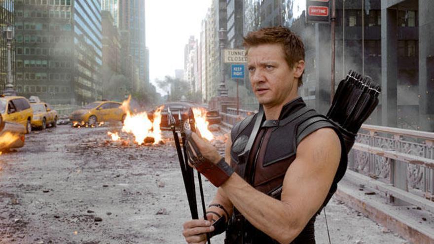 Jeremy Renner es Ojo de Halcón.