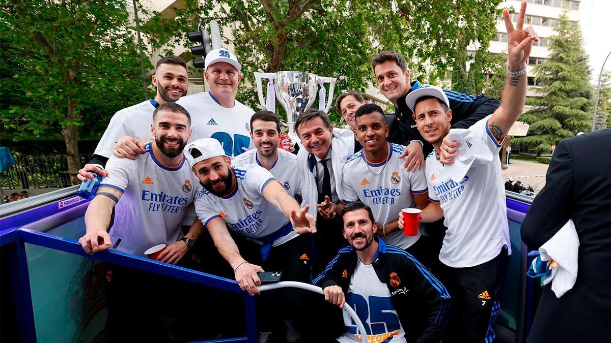 Las mejores imágenes de la celebración del título de Liga del Real Madrid