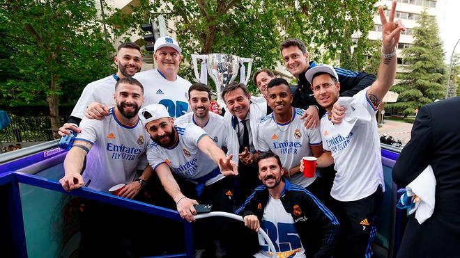 Las mejores imágenes de la celebración del título de Liga del Real Madrid