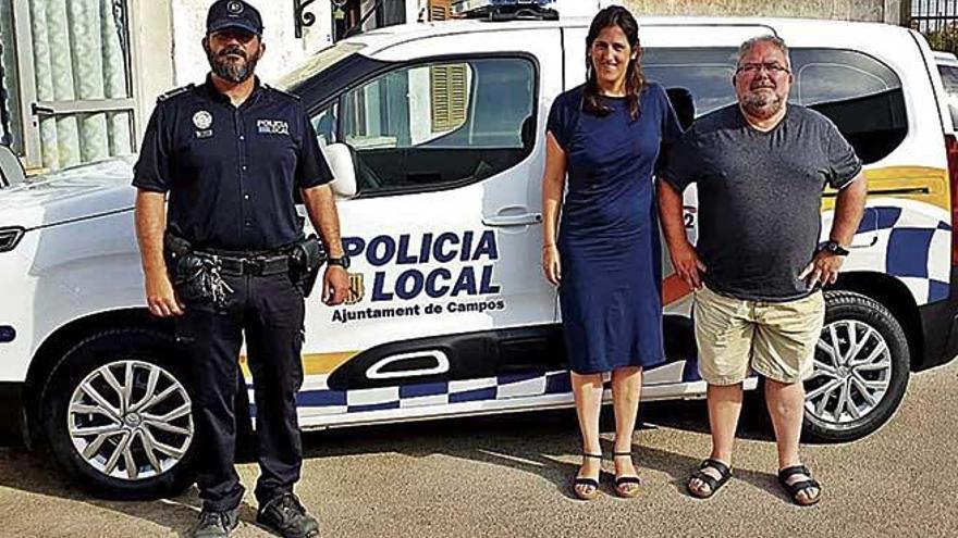 Nuevo vehículo de la Policía de Campos