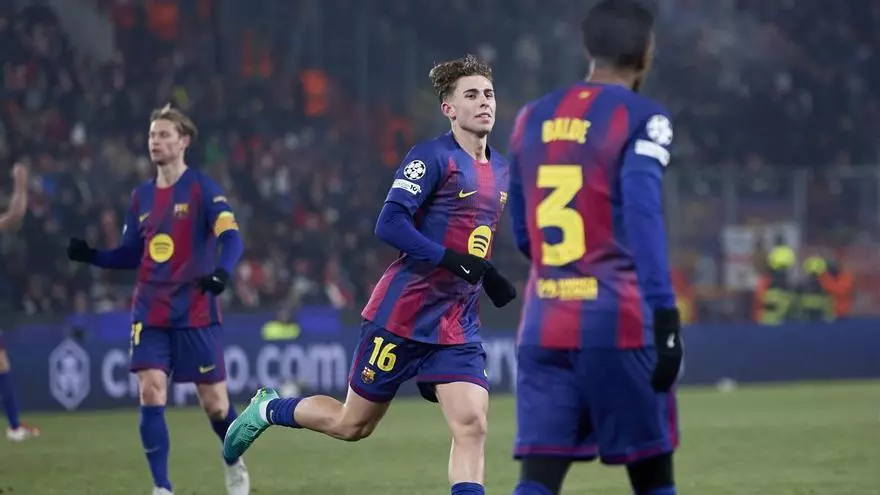 La alineación del FC Barcelona frente al Atlético de Madrid