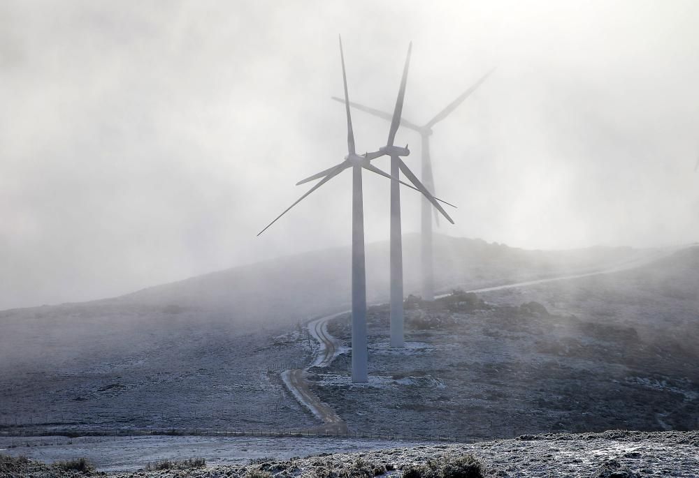 Las primeras nieves llegan a la comarca