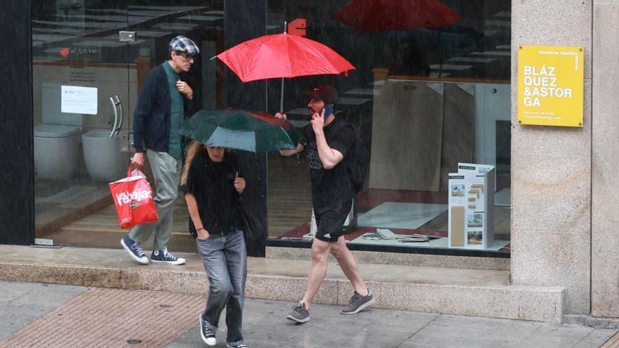 La lluvia regresa a Galicia y frena el calor extremo de los últimos días