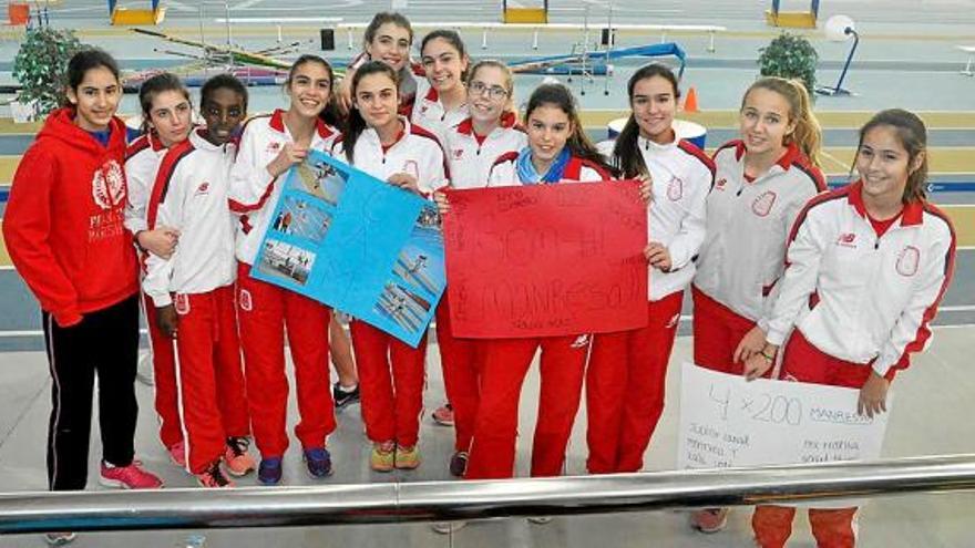 L&#039;equip cadet femení de l&#039;Avinent CA Manresa va superar els dos equips que normalment lluiten pel títol