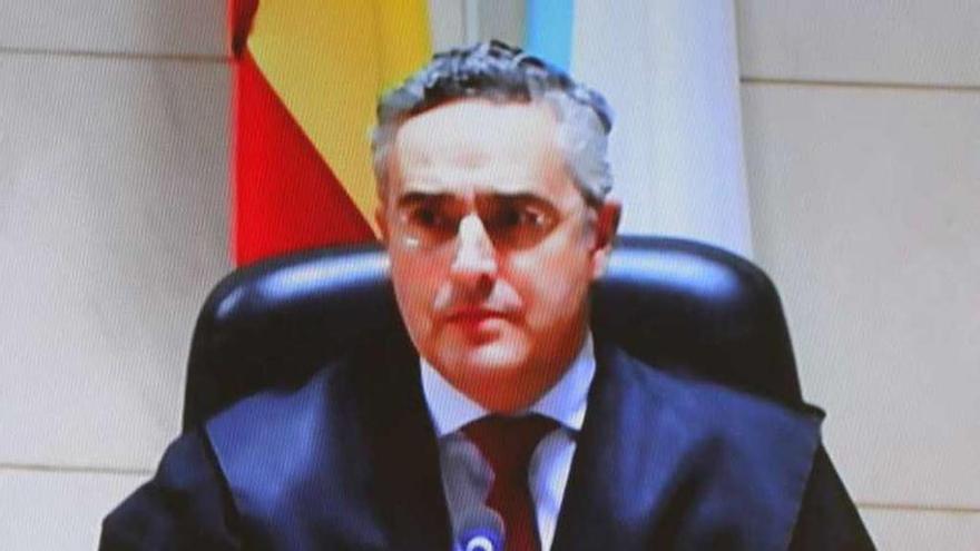 El presidente del tribunal, Jorge Cid.