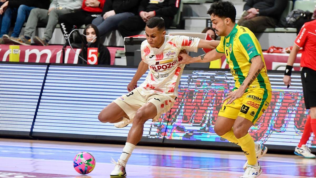 Ligeiro regateando a un rival