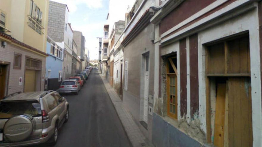 Calle La Angostura en Las Palmas de Gran Canaria