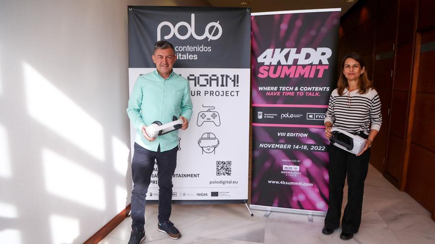 Presentación de la '4K HDR Summit' de 2022 en Málaga.