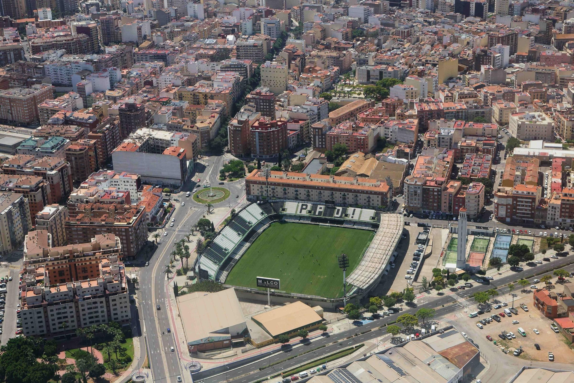 Castelló 'a vista de pájaro'