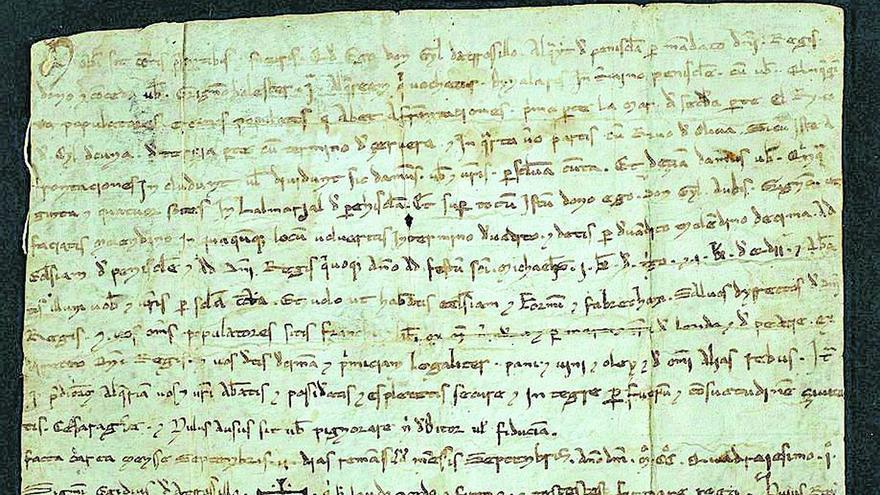 Vinaròs digitaliza la Carta Pobla  de 1241 y otros 156 pergaminos