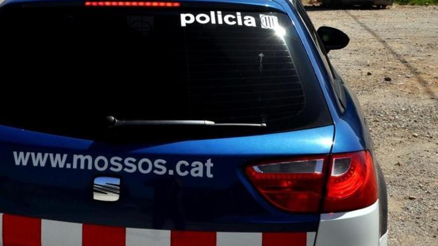 Un vehicle dels Mossos d&#039;Esquadra