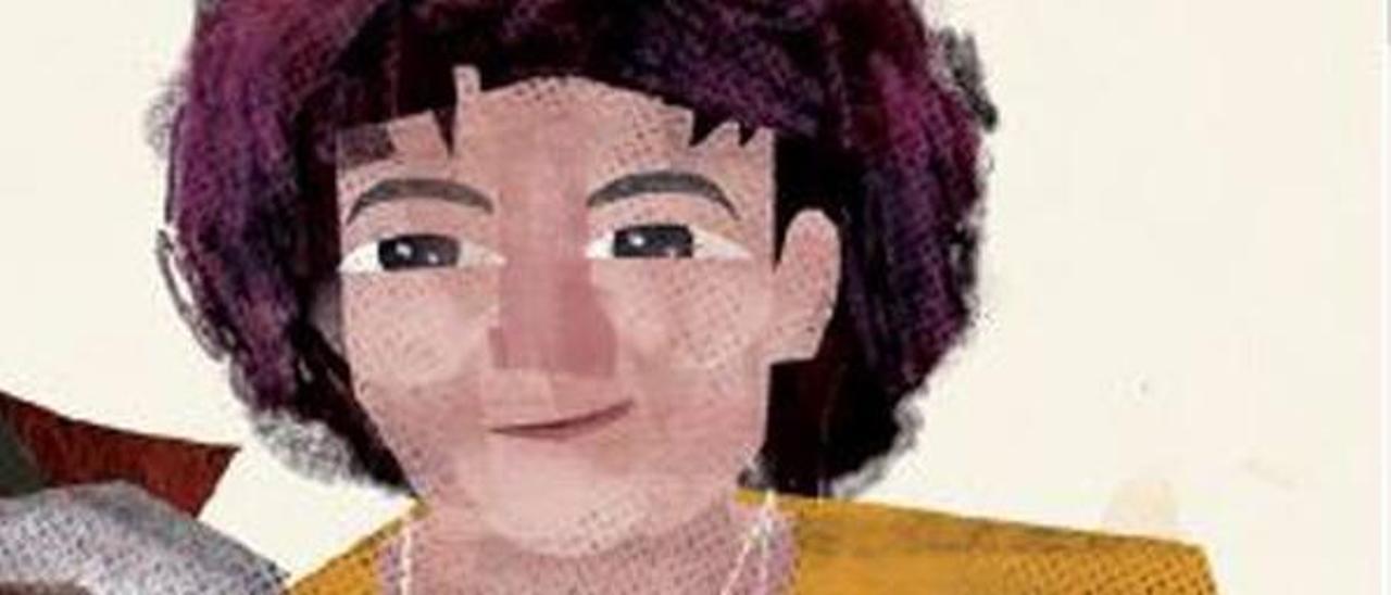 Lola Ferreiro, a la il·lustració del calendari. | Laura Romero Pereira