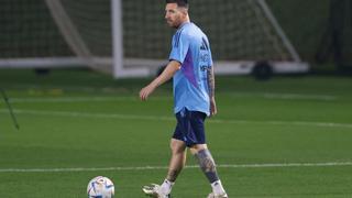 Messi sigue sin entrenarse con el grupo a tres días del debut de Argentina en el Mundial de Qatar