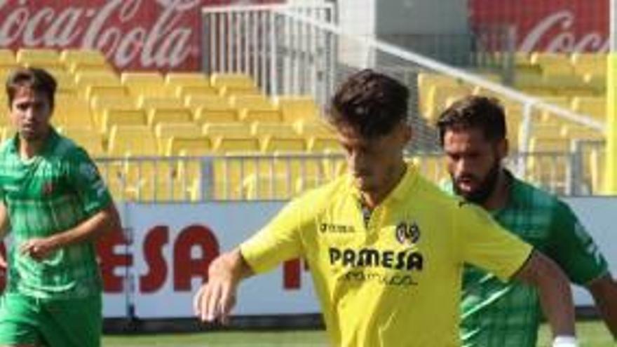 Adrià Dalmau, delantero del Villarreal B.