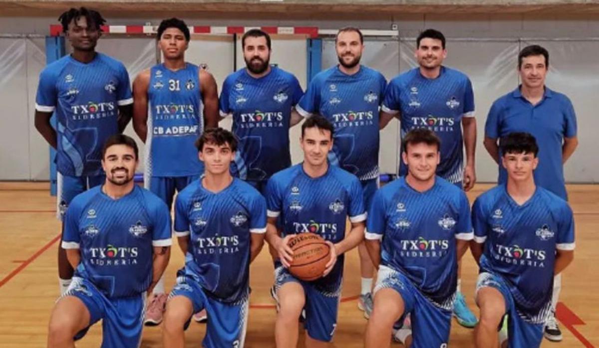 La plantilla de l’Adepaf en aquesta pretemporada. | CB ADEPAF