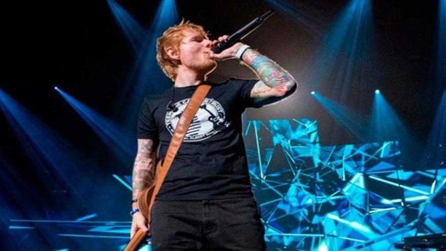 Furor en Tenerife en el concierto de Ed Sheeran