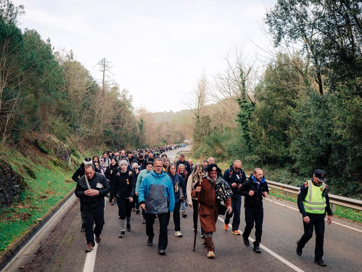 El retorn del Pare Pelegrí a Tossa de Mar