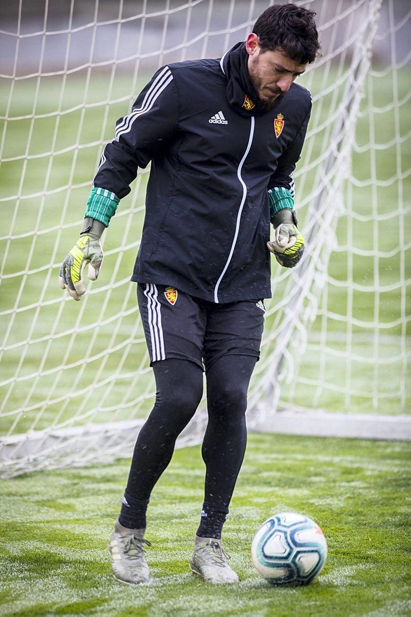 Entrenamiento del Real Zaragoza de hoy 30 de diciembre