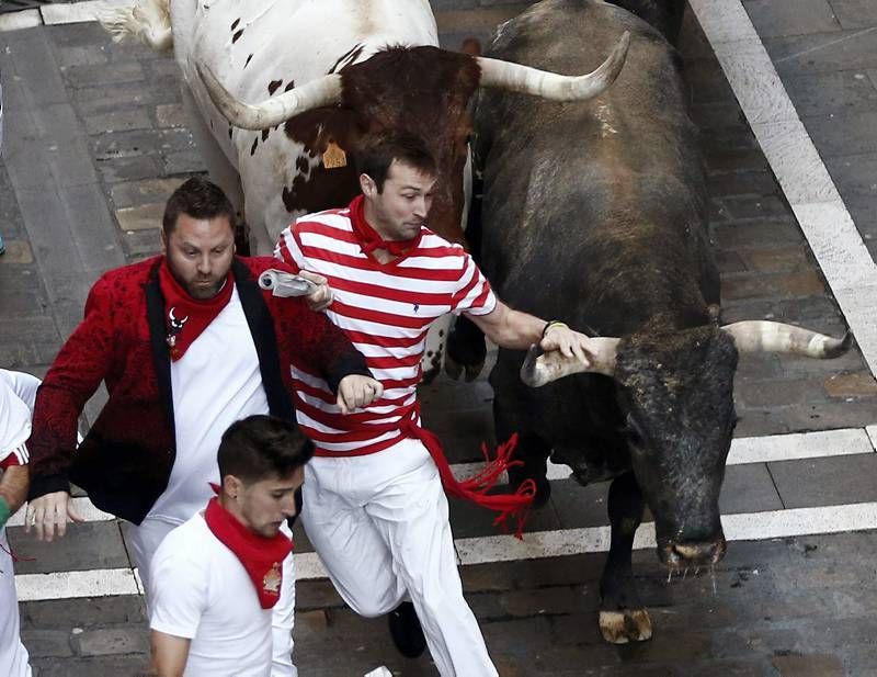 Último encierro de las Fiestas de San Fermín 2015