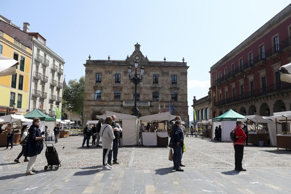 Vuelve el Mercado Artesano y Ecológico de Gijón