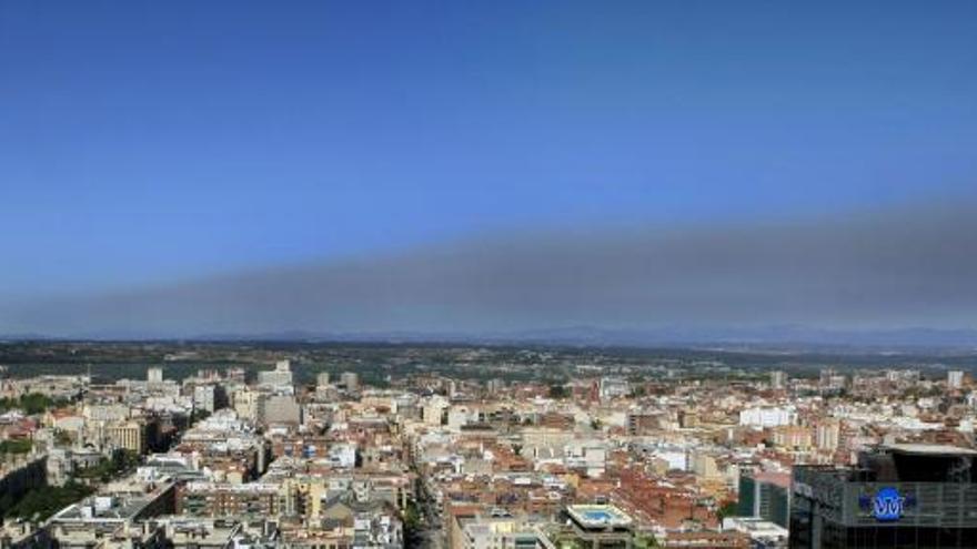 Cielo despejado menos en el norte