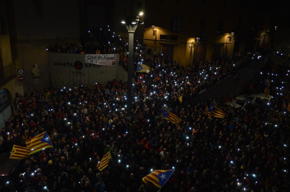 Berga omple els carrers amb una de les mobilitzaci