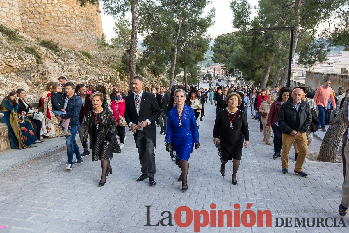 Procesión de subida a la Basílica en las Fiestas de Caravaca